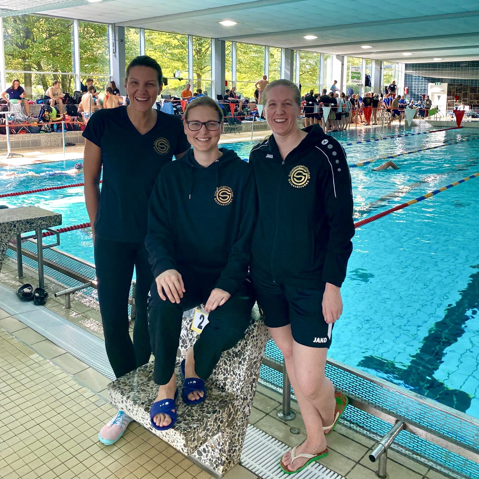 von links. Vanessa Krubas, Katharina Bial, Katja Wöllke